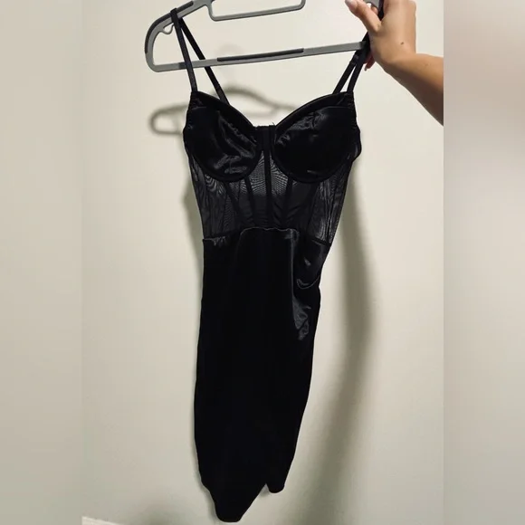 Black Women's Corset Dress - Picture 1 of 1